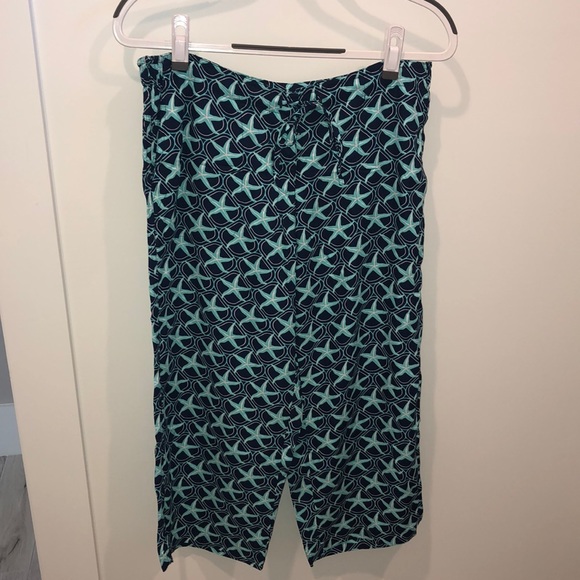 Escapada Capri Pants in Starfish Pattern Size Med - Picture 3 of 8